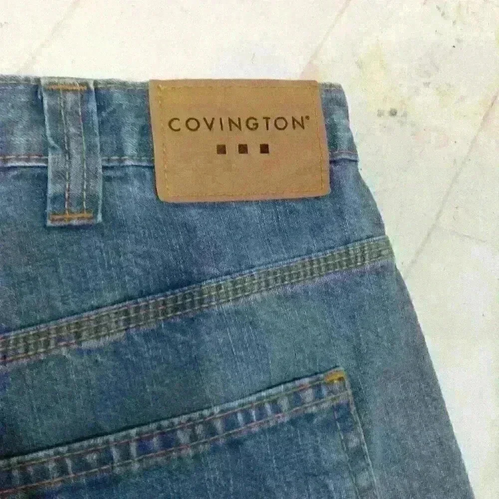 Covington Men's Carpenter Pants. 36x32, Relaxed fit, 100% Cotton. 2 small stains
